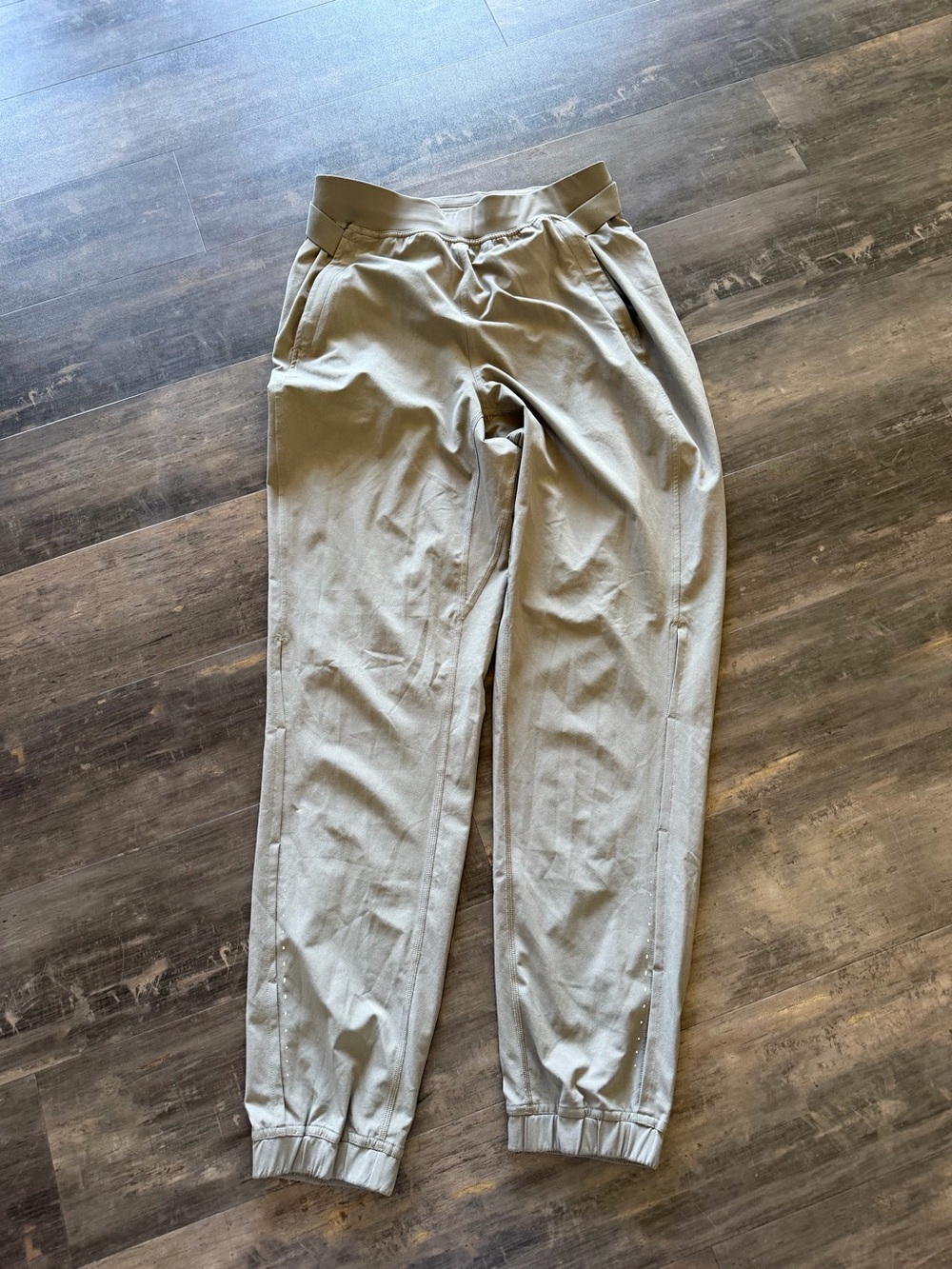 Women’s Light Gray Track Jogger Pants